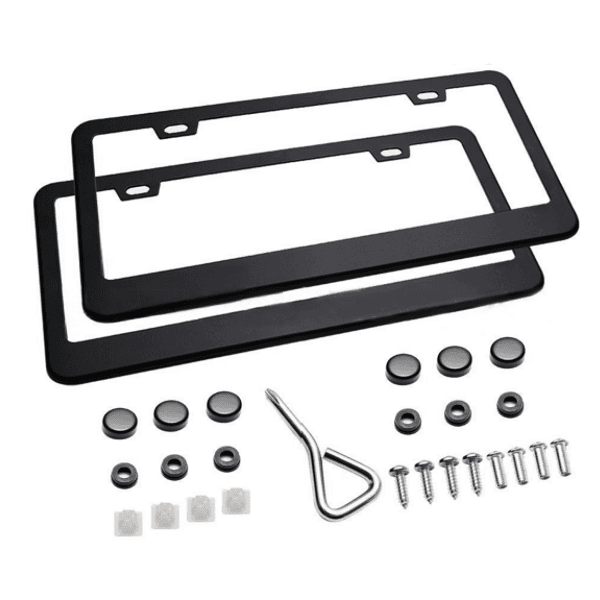 License plate frame
