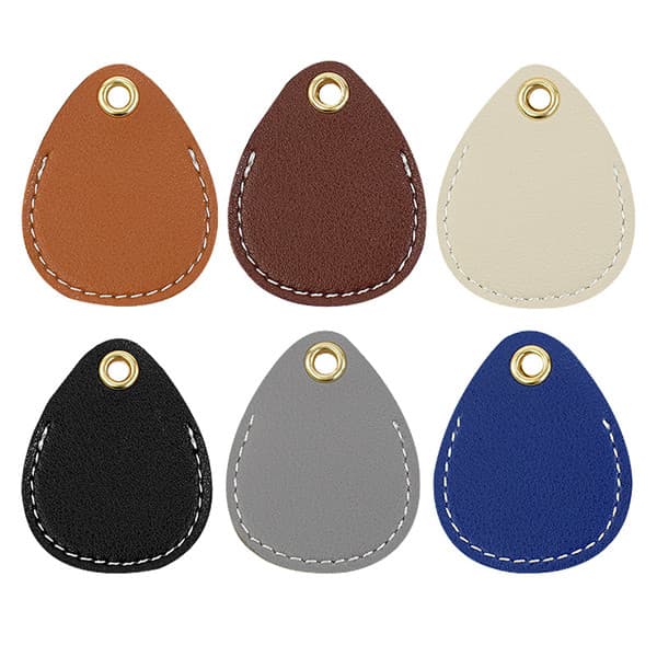 Cat and Dog Leather Nametag