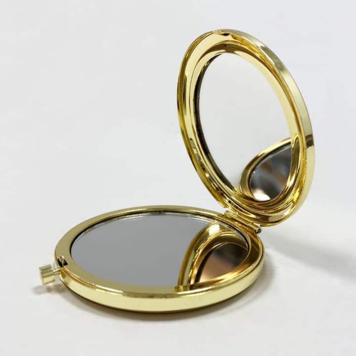 Gold Compact Mirror