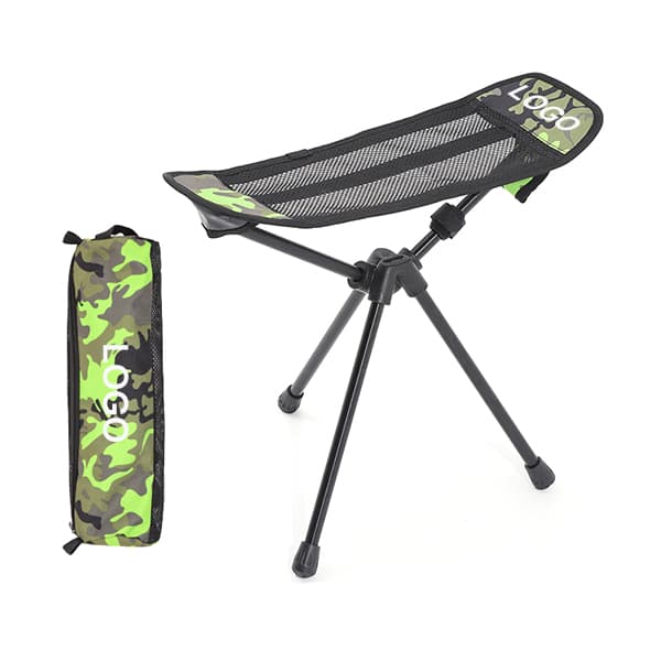 Lightweight camping chair footrest