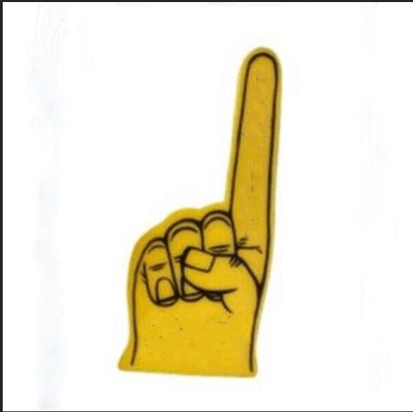 foam fingers