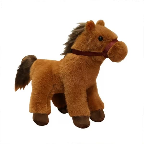 Plush Horse Keychain