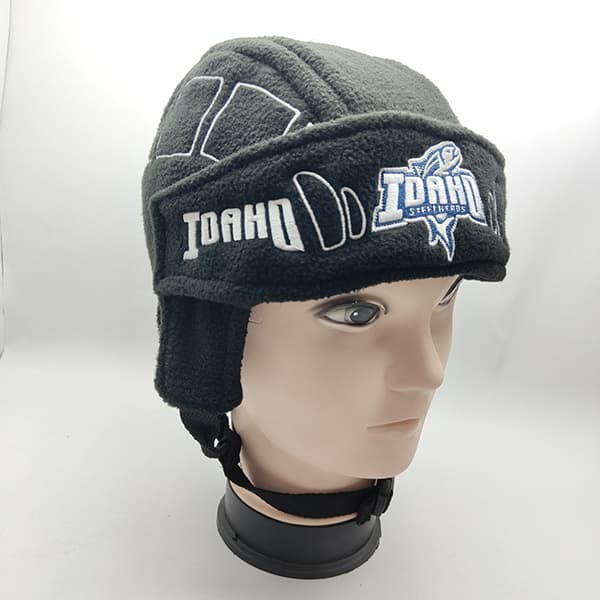 Fleece Hockey Helmet Hat