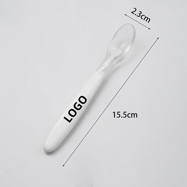 Baby silicone spoon