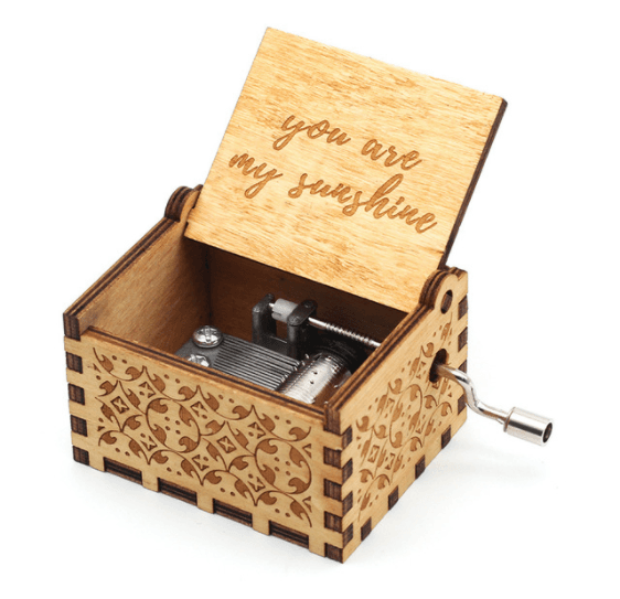 Engrave Wooden Music Box