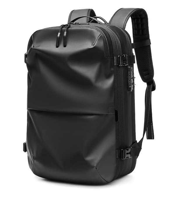 Vacuum compression backpack