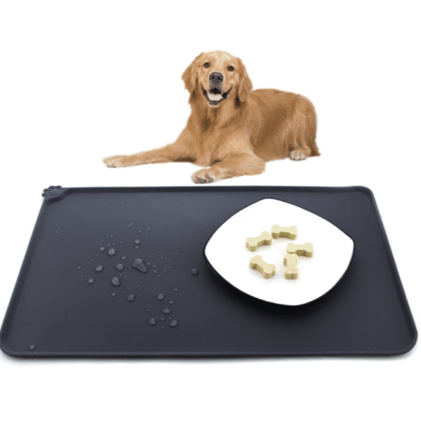 Silicone dog mat
