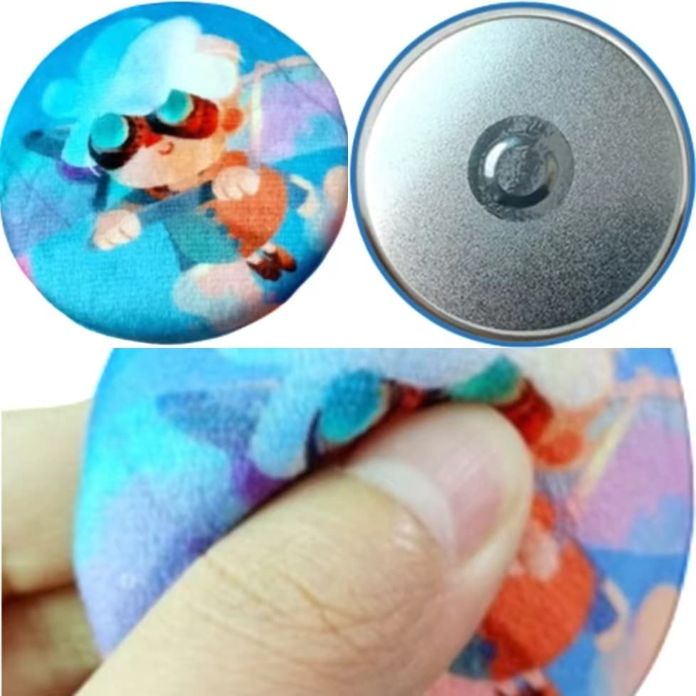 Squishy Plush Fabric Fridge Magnet