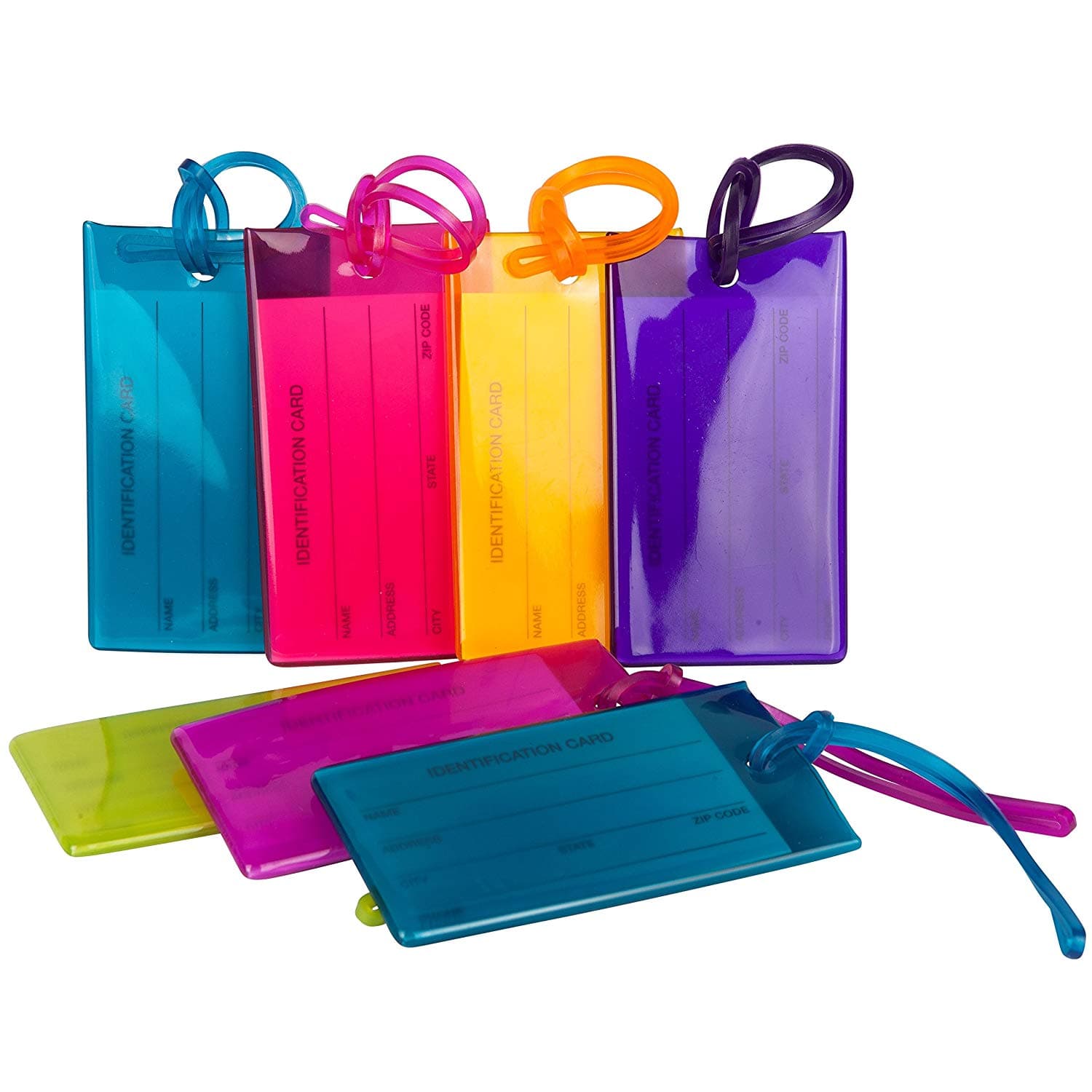 PVC luggage tag