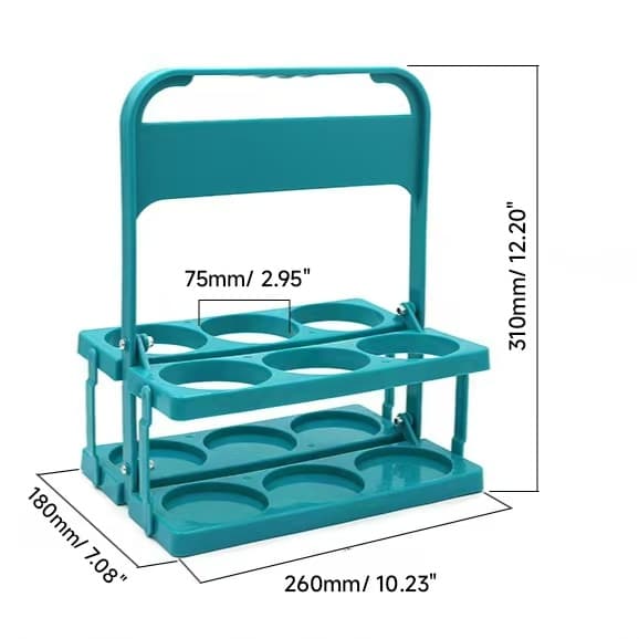 Foldable Plastic Bottle Carrier