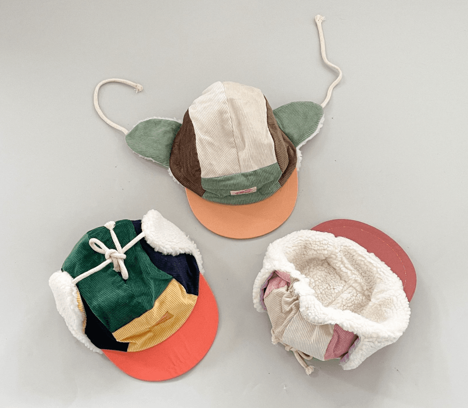 Quilted Trapper Hat
