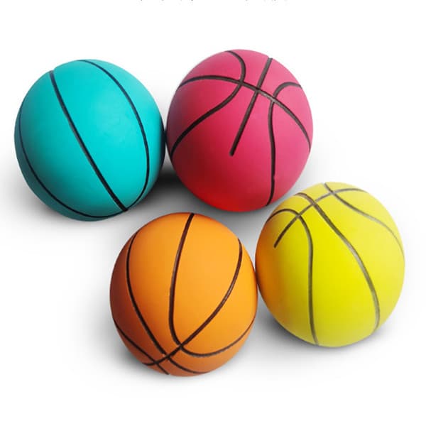 Mini Basketball Rubber Bouncy Ball